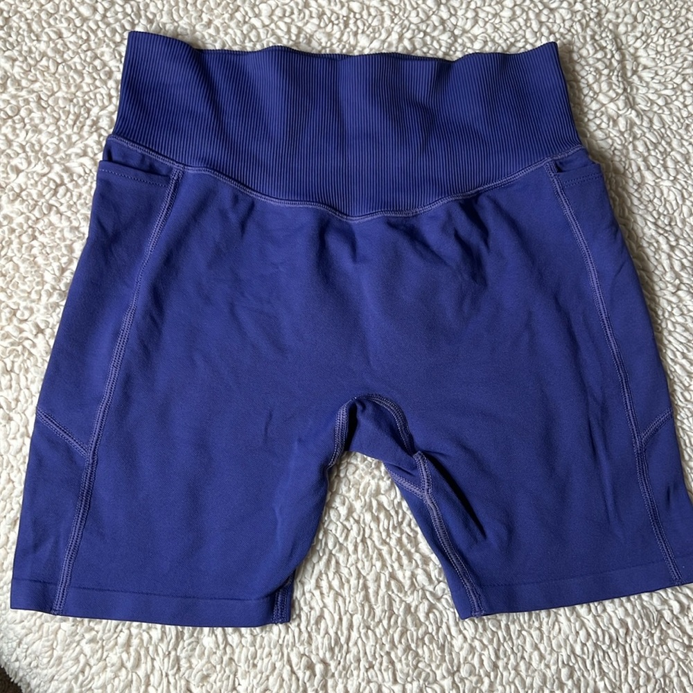 Pink Active Seamless Pocket Shorts